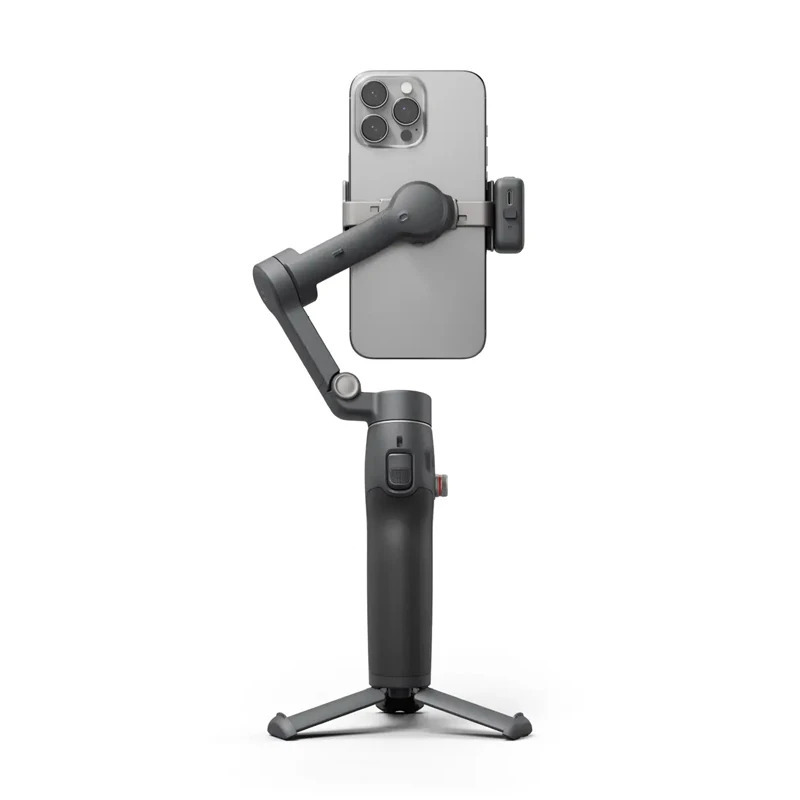 DJI Osmo Mobile 8 - kuzatuv va barqarorlashtirish funksiyalariga ega mobil telefonlar uchun uch oʻqli aqlli gimbal, original DJI OM 8, stokda.