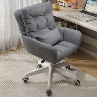 Comfortable Sedentary Home Study Chair Dormitory Desk Girls' Bedroom Makeup Chair Office Lift Swivel Chair