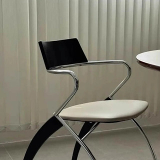 2 ta moda ovqat kreslolari toʻplami qulay ochiq bogʻda ovqatlanish stullari Premium oqlangan Fauteuil dizayni yashash xonasi mebellari