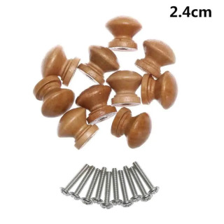Cupboard Hardware Dresser Cabinet Wardrobe Pulls Furniture Fitting Cabinet Pulls Door Handle Drawer Knob Natural Wooden черный