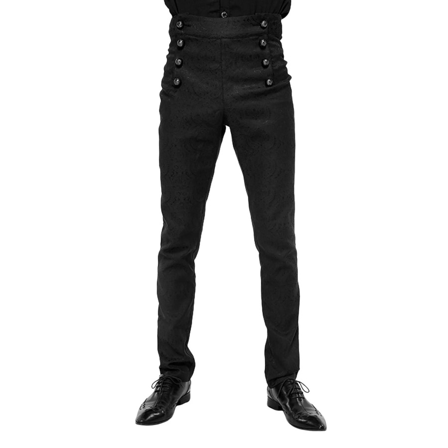 Moda vintage erkaklar uchun oʻrta asr Steampunk kiyimlari Viktoriya davri yuqori bel shimlari Cosplay kostyumlari Retro kundalik shimlar Joggers