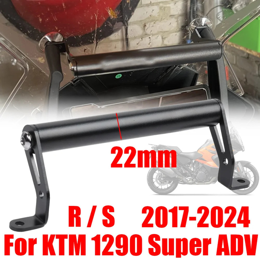 Для KTM 1290 Super Adventure S R ADV 2017-2024 2022 2023 Аксессуары Подставка для мобильного телефона Поддержка GPS-навигатора Кронштейн
