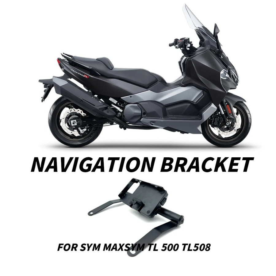 Mototsikl aksessuarlari SYM MAXSYM TL 500 TL508 mobil telefoni GPS navigatsiyasi uchun mos keladi