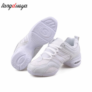 Raqs poyafzallari Sport poyafzallari Zamonaviy raqs jazz yumshoq tagliklari nafas oladigan raqs poyabzallari Ayollar uchun sport poyafzallari mashgʻulot poyabzallari