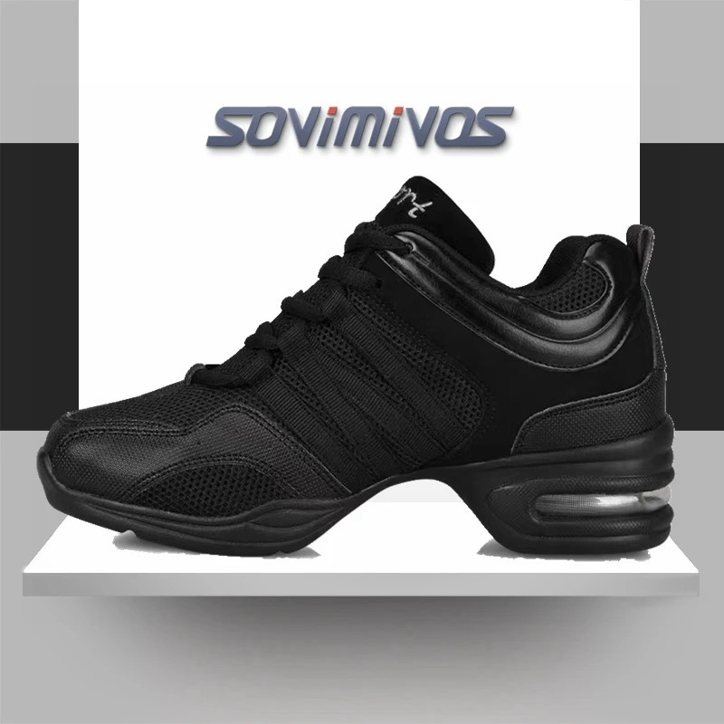 Ayollar raqs poyafzallari yumshoq taglik ayollar nafas oladigan jazz hip-hop poyafzallari sport krossovkalari Ayollar uchun zamonaviy jazz raqs poyafzallari qizlar erkaklar uchun