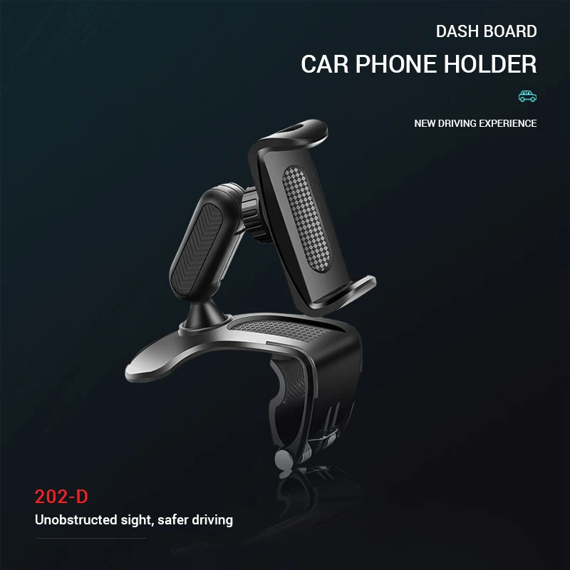 Avtomobil asboblar paneli telefon ushlagichi ABS mobil telefon ushlagichi Quyosh qalqoni