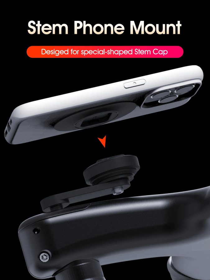 Alyuminiy telefon ushlagichi velosiped aksessuarlari iphone 15 promax/xiaomi uchun uyali telefon stendlari