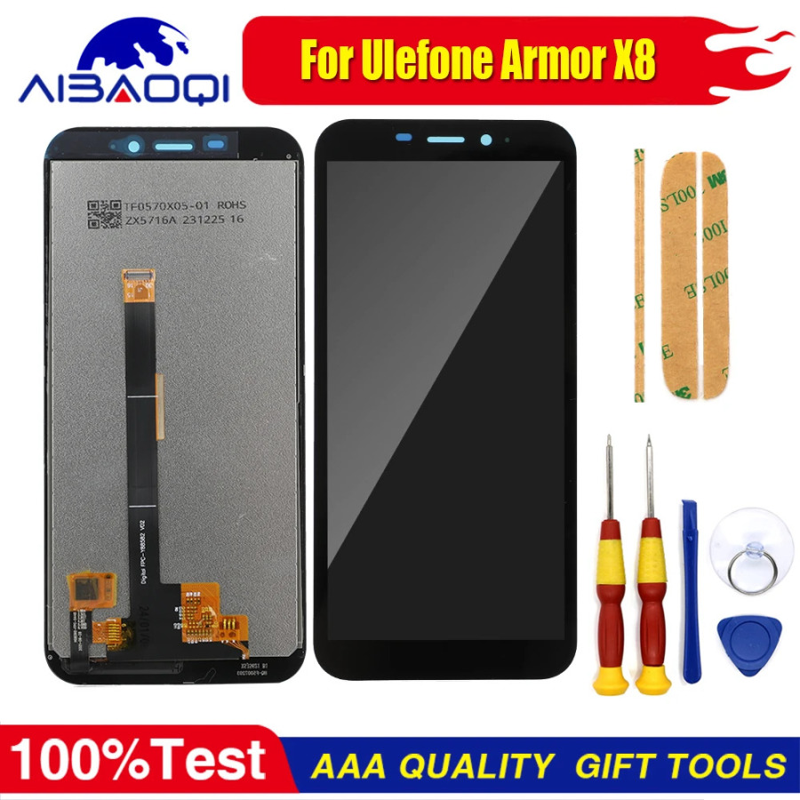 Новый оригинальный инструмент для разборки дисплея и клей 3M для Ulefone Armor X8, запасные части для телефона