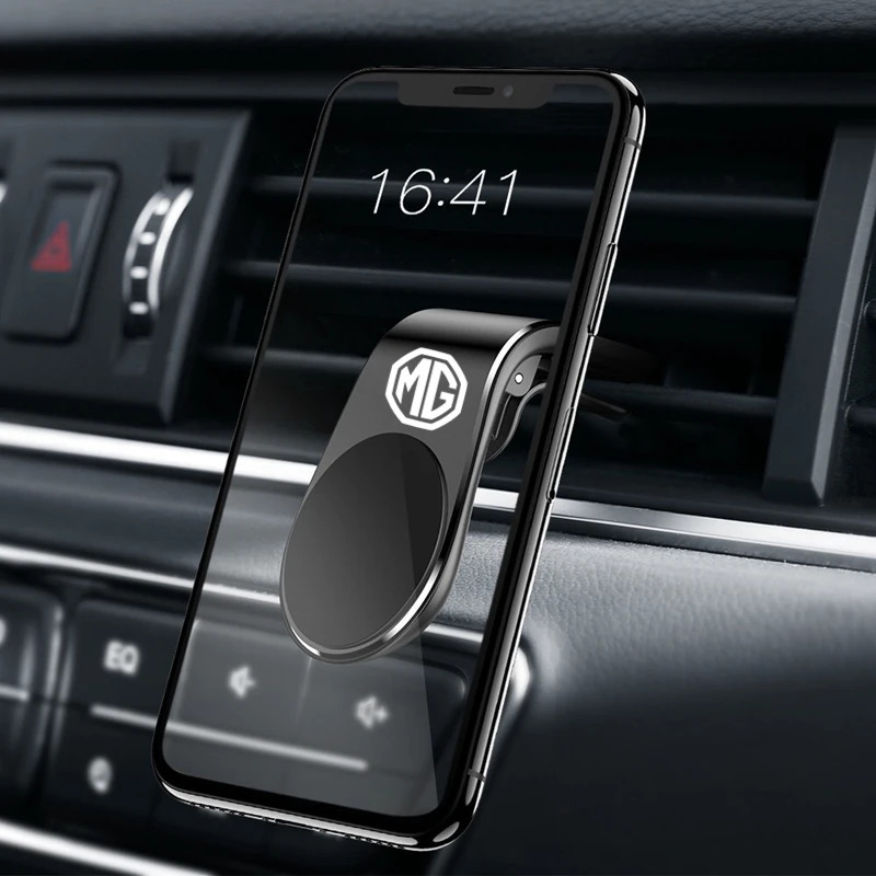 Garaj motorlari uchun yangi metall magnit avtomobil telefon ushlagichi Morris MG ZS GS MG5 6 mg3 Gundam 350 qismlari TF hector HS
