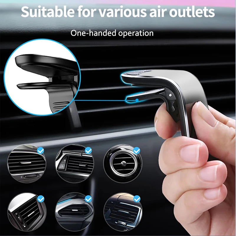 Garaj motorlari uchun yangi metall magnit avtomobil telefon ushlagichi Morris MG ZS GS MG5 6 mg3 Gundam 350 qismlari TF hector HS