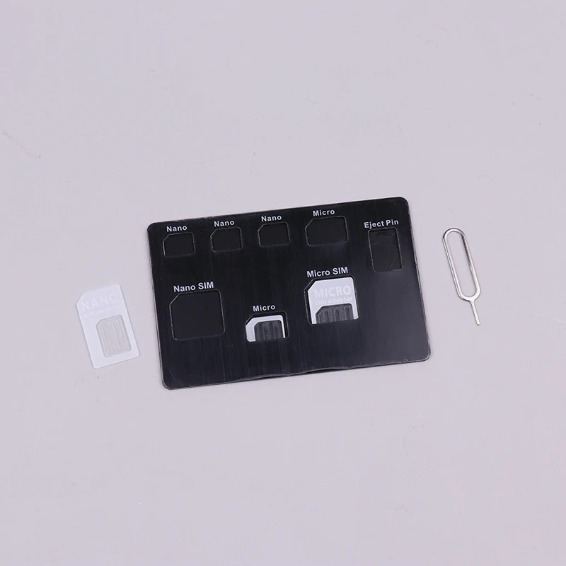 Yupqa SIM-karta ushlagichi va Microsd kartani saqlash qutisi va telefon pinchasi kiritilgan