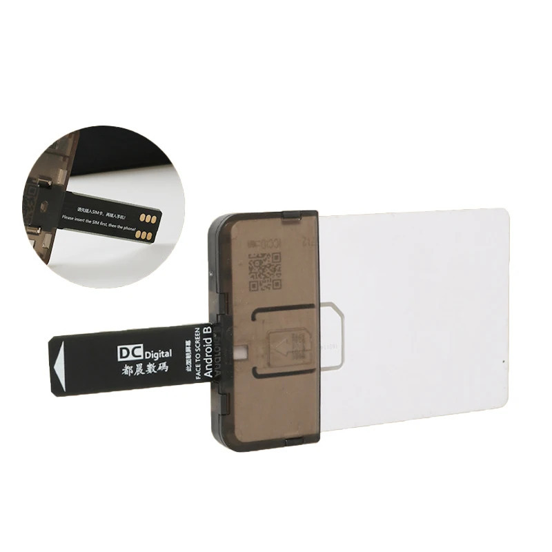IOS Phone 5/6/7/8/X (Plug & Play) uchun SIM-karta adapteri Mini SIM-kartani oʻquvchi mobil telefon aksessuarlari
