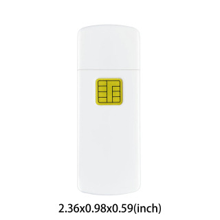 Высокоскоростной адаптер для оплаты через eSIM, USB-кардридер для смарт-карт, поддержка Android, Windows, MAC OS, MacBook, компьютеров и ПК.