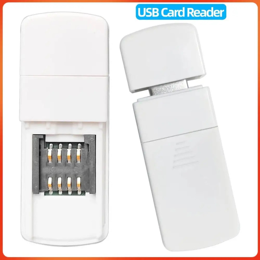 Высокоскоростной адаптер для оплаты через eSIM, USB-кардридер для смарт-карт, поддержка Android, Windows, MAC OS, MacBook, компьютеров и ПК.