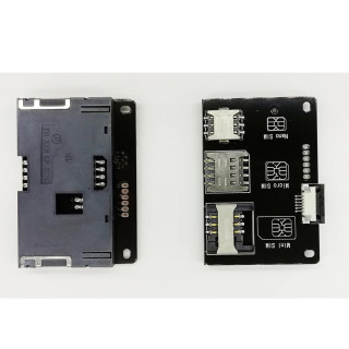 4 в 1 телефон IC карта активации Инструмент Micro в SIM карту, преобразователь карты расширения адаптер Nano SIM FPC 15 см гибкий кабель линия