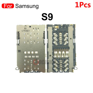 Samsung Galaxy S7 S7edge S8 S8+ S9 Note 10 uchun SIM-kartani oʻqish moslamasi ushlagichini almashtirish qismlari